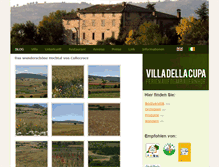 Tablet Screenshot of deutsch.villadellacupa.com