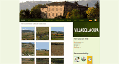Desktop Screenshot of english.villadellacupa.com